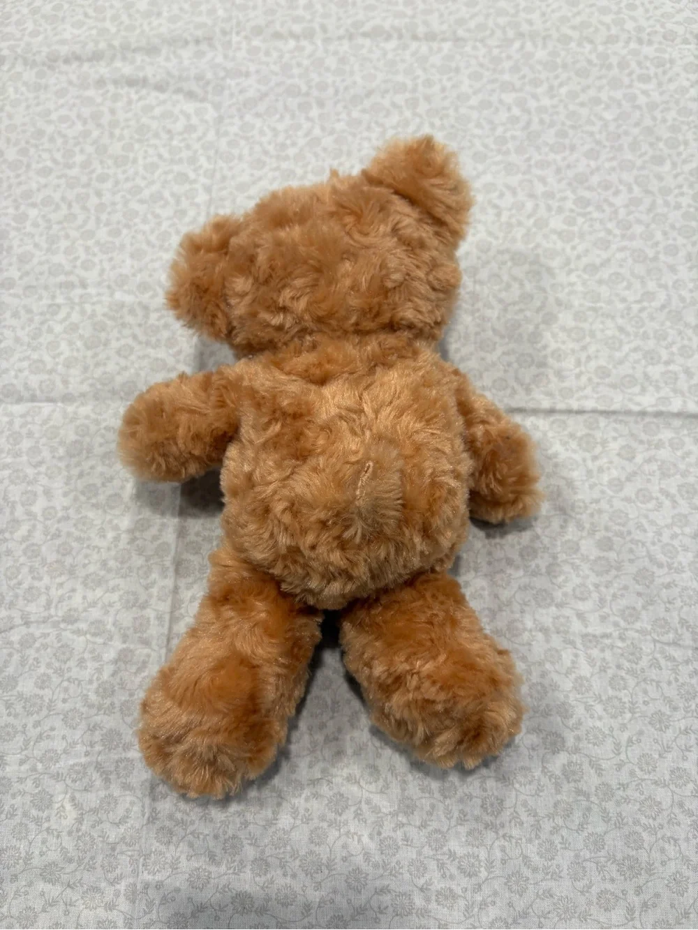 Brown Plush Teddy Bear Stuffed Animal, Black Eyes, Single Plush Bear